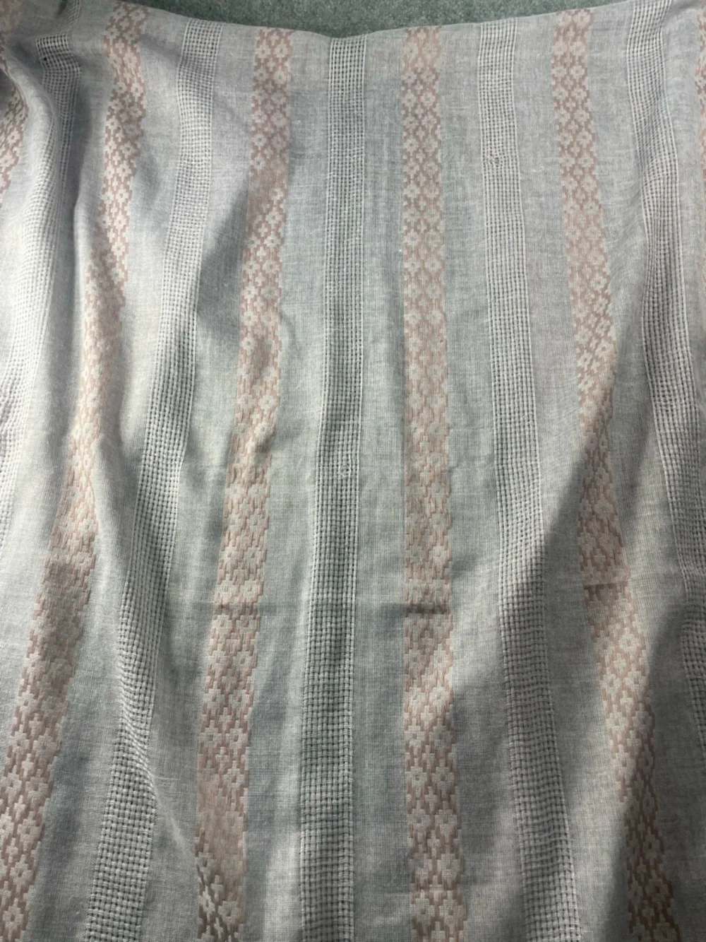 Light Gray & Beige Patterned Women's Wrap‎ Scarf